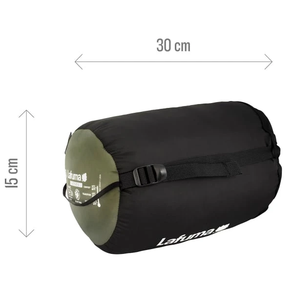 Sacs De Couchage LAFUMA ACTIVE 5° DARK BRONZE 23 Vert / Noir 4 Sacs De Couchage LAFUMA ACTIVE 5° DARK BRONZE 23 Vert / Noir – Image 4