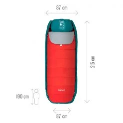 Sacs De Couchage LAFUMA NUNAVÜT JAVA RED 23 Rouge / Bleu / Gris -Materiels camping Boutique 9 101894 nunavut java red lfc1643 9418 05