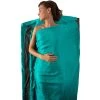 Draps Sac De Couchage SEA TO SUMMIT DRAP DE SAC SOIE STRETCH LONG SEA FOAM 22 Vert