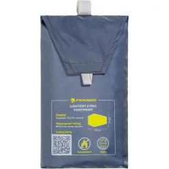 Tapis De Sol Tente FERRINO FOOTPRINT LIGHTENT 2 PRO DARK GREY 23 Gris