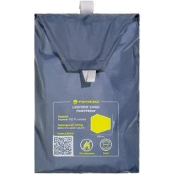 Tapis De Sol Tente FERRINO FOOTPRINT LIGHTENT 3 PRO DARK GREY 23 Gris