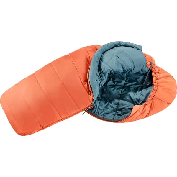 Sacs De Couchage DEUTER STARLIGHT PRO PAPRIKA-SLATEBLUE 22 Orange 3 Sacs De Couchage DEUTER STARLIGHT PRO PAPRIKA-SLATEBLUE 22 Orange – Image 3