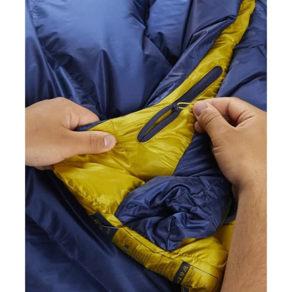 Sacs De Couchage RAB NEUTRINO 400 NIGHTFALL BLUE REG 23 Bleu 6 Sacs De Couchage RAB NEUTRINO 400 NIGHTFALL BLUE REG 23 Bleu – Image 6