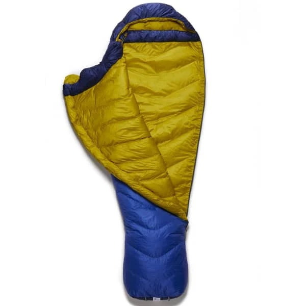 Sacs De Couchage RAB NEUTRINO 400 NIGHTFALL BLUE LONG 23 Bleu / Jaune 2 Sacs De Couchage RAB NEUTRINO 400 NIGHTFALL BLUE LONG 23 Bleu / Jaune – Image 2