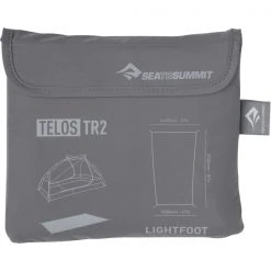 Tapis De Sol Tente SEA TO SUMMIT TELOS TR2 LIGHTFOOT 22 Gris -Materiels camping Boutique 9 108299 telos tr2 lightfoot dtlftelos2 02