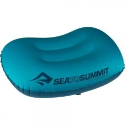 Oreillers De Voyage SEA TO SUMMIT OREILLER AERO ULTRALIGHT REGULAR AQUA 22 Bleu