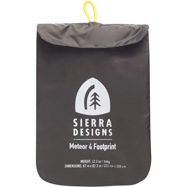 Tapis De Sol Tente SIERRA DESIGNS METEOR 4 FOOTPRINT 22 Noir 2 Tapis De Sol Tente SIERRA DESIGNS METEOR 4 FOOTPRINT 22 Noir – Image 2