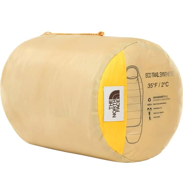 Sacs De Couchage THE NORTH FACE ECO TRAIL SYNTH 35 TNF YELLOW/HEMP 22 Jaune 2 Sacs De Couchage THE NORTH FACE ECO TRAIL SYNTH 35 TNF YELLOW/HEMP 22 Jaune – Image 2