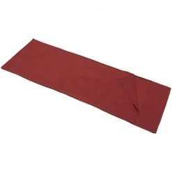 Draps Sac De Couchage TREKMATES COTTON LINER HOTELIER ROUGE 21 Rouge