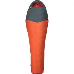 Sacs De Couchage LAFUMA DOWNLEAF -2° NORTH SEA/PAPRIKA 23 Orange / Gris