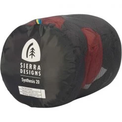 Sacs De Couchage SIERRA DESIGNS SYNTHESIS 20 DEG LONG 22 Noir / Rouge / Blanc -Materiels camping Boutique 9 88485 90613419l 06