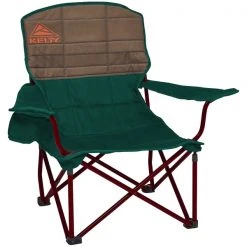 Siège Camping KELTY LOWDOWN CHAIR DEEP LAKE/FALLEN ROCK 22 Vert / Marron / Rouge