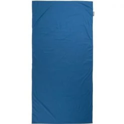 Draps Sac De Couchage LIFEVENTURE POLYCOTTON SLEEPING BAG LINER RECTANGULAR NAVY 23 Bleu