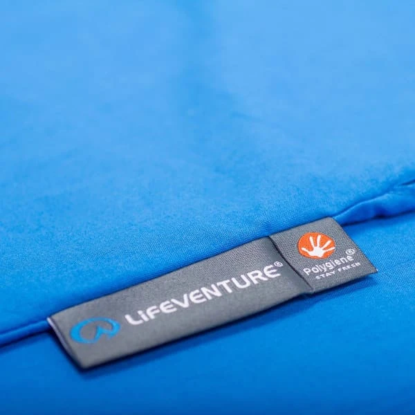 Draps Sac De Couchage LIFEVENTURE COTTON SLEEPING BAG LINER MUMMY BLUE 23 Bleu 3 Draps Sac De Couchage LIFEVENTURE COTTON SLEEPING BAG LINER MUMMY BLUE 23 Bleu – Image 3