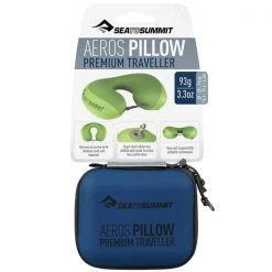 Oreillers De Voyage SEA TO SUMMIT AEROS PREMIUM TRAVELLER PILLOW NAVY 22 Bleu -Materiels camping Boutique 9 98238 aeros premium traveller pillow navy apilpremyhanb 05